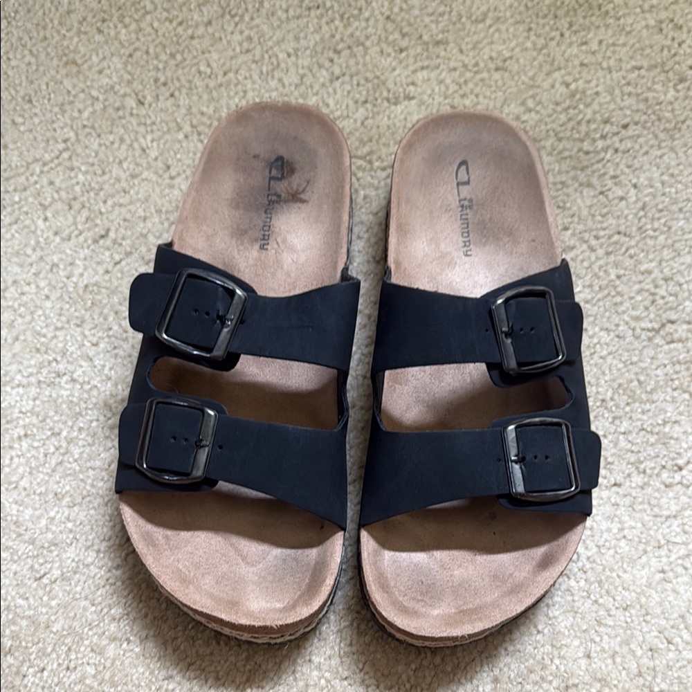 Chinese laundry black sandal size 9